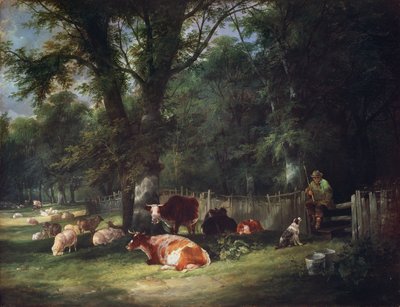 A Shady Corner by William Joseph Shayer